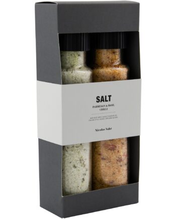 Nicolas Vahé Parmesan   Basil Salt Gift Box