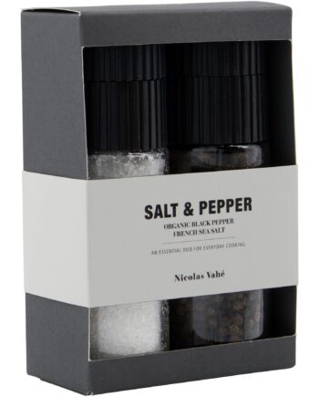 Nicolas Vahé Salt   Organic Pepper Gift Box