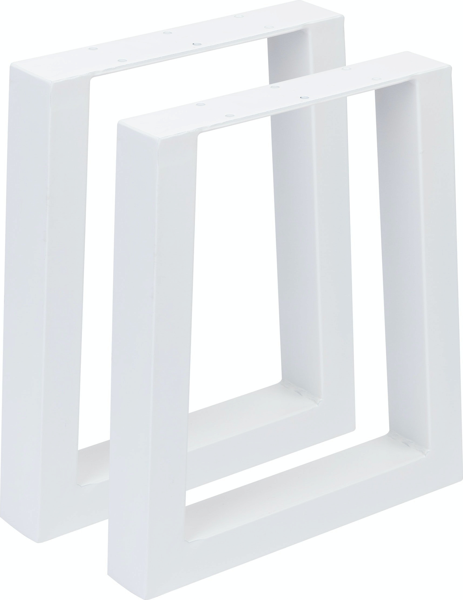 Nielsen Design Liam Trapez-understel Til Sofabord   Hvidt Pulverlakeret Metal  40x35 Cm