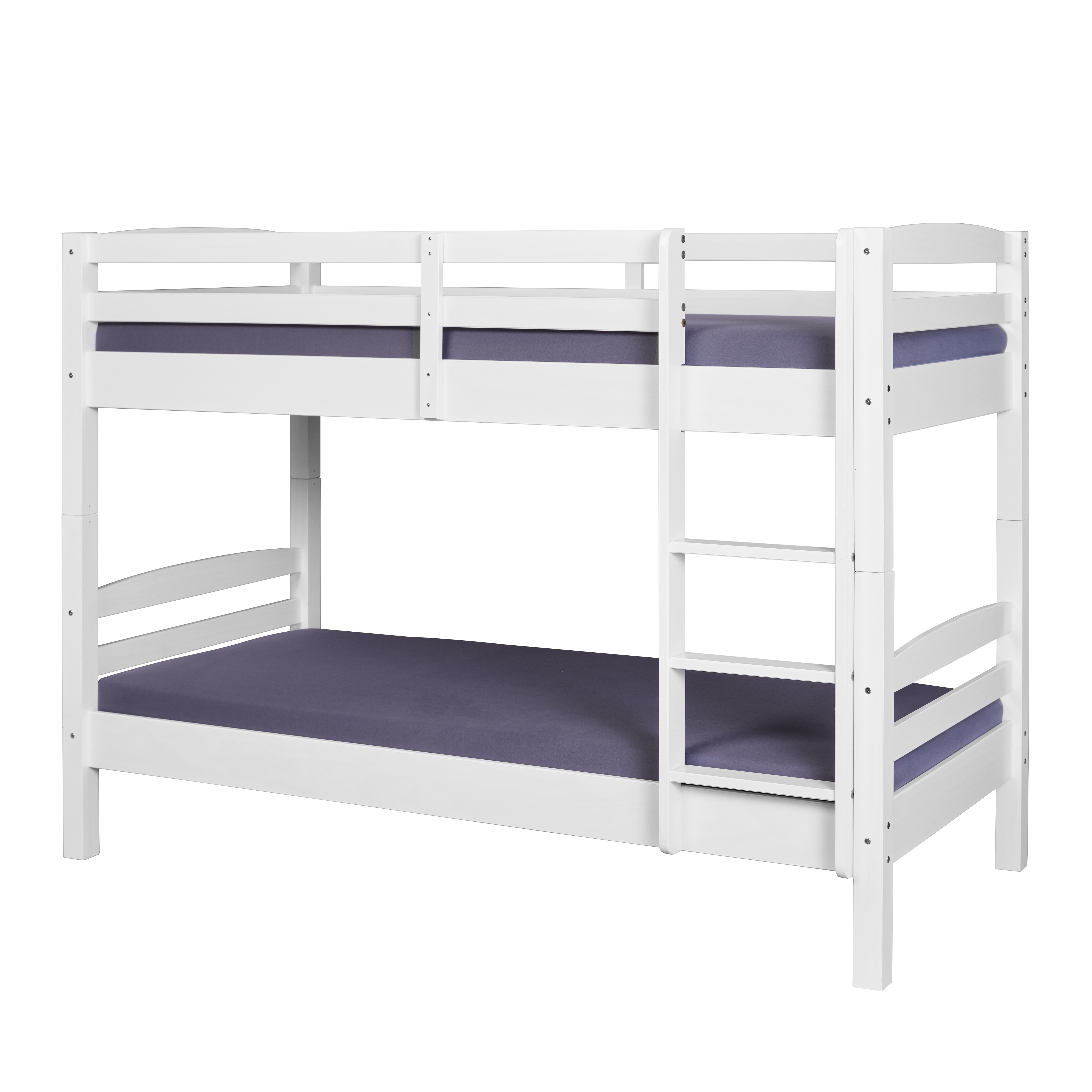 Nordic Living Collection Annika Køjeseng       Lamelbunde     Madras Hvid Fyrretræ  90x200