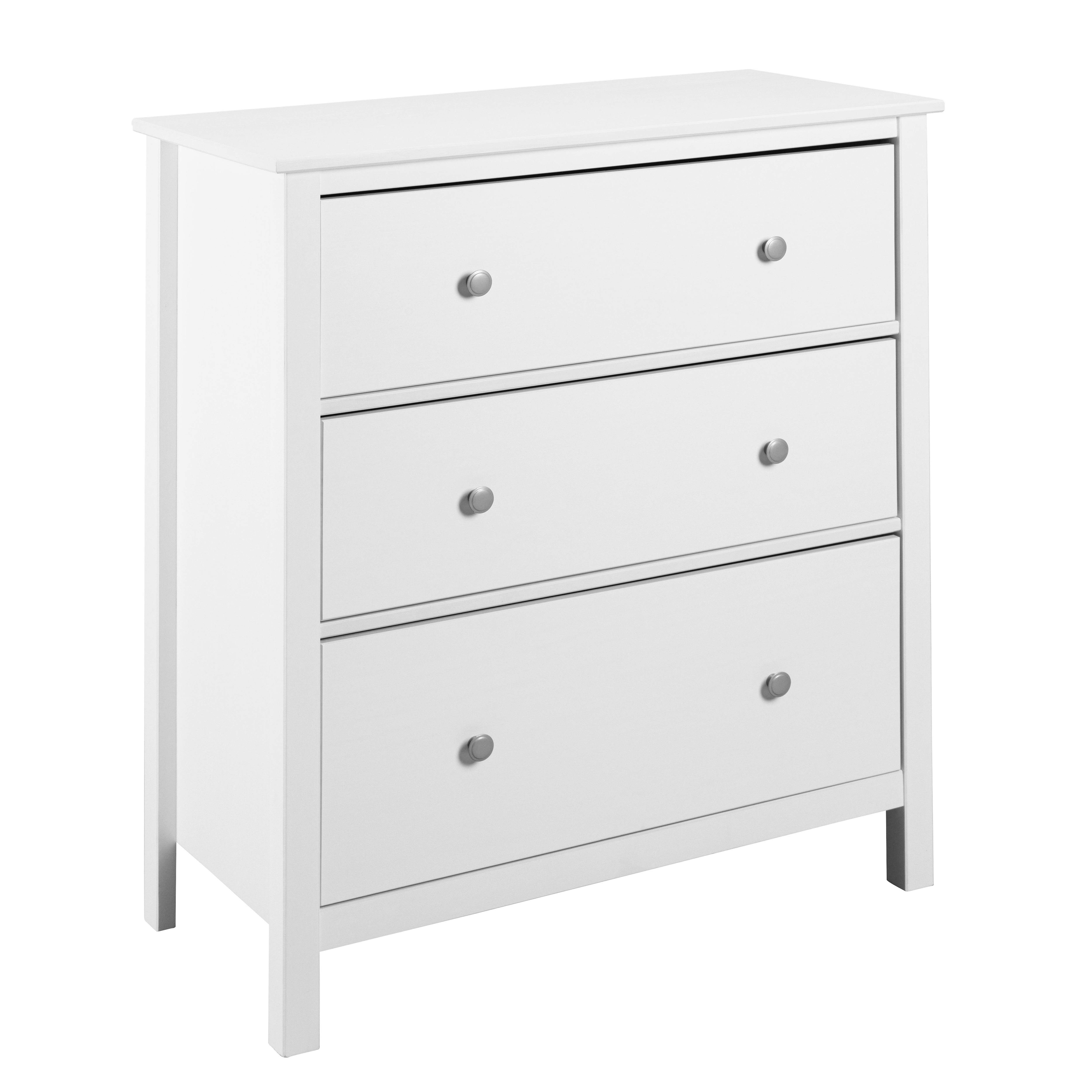 Nordic Living Collection Chilly Home Kommode       Skuffer Hvid Fyrretræ