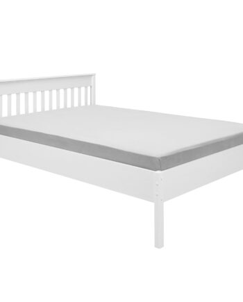 Nordic Living Collection Chilly Home Sengeramme     Hovedgærde Og Lamelbund Hvid Fyrretræ  180x200