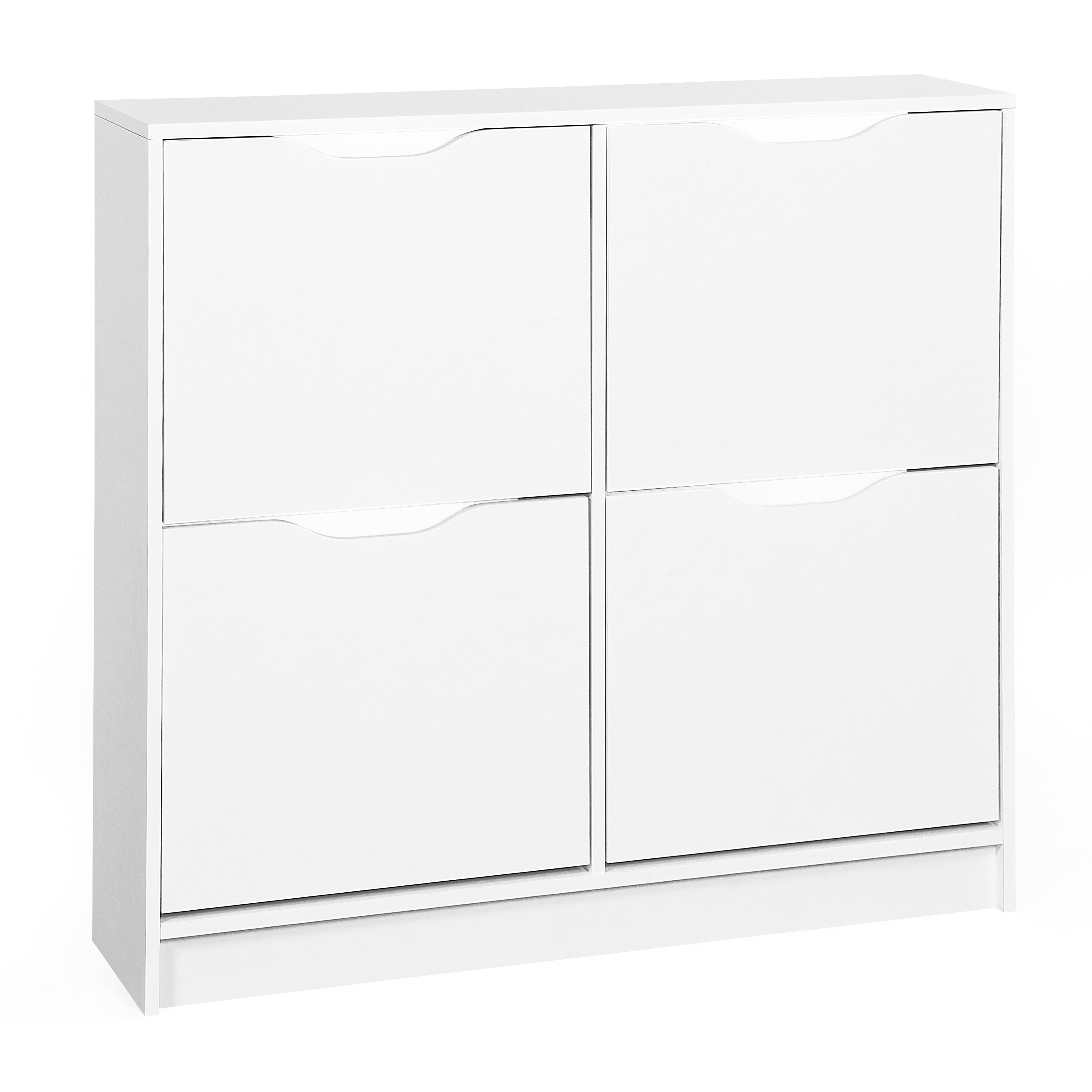 Nordic Living Collection Westphalen Sk4 Skoskab       Vippelåger Hvid Melamin
