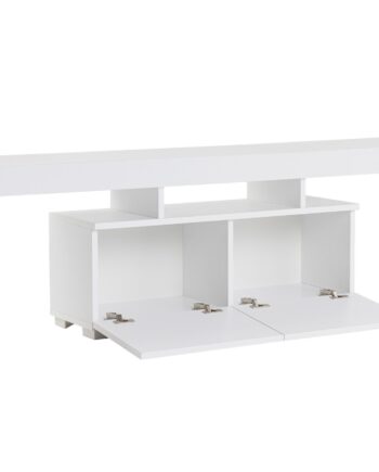 Nordvärk Enclave Tv-bord       Låger Og   åbne Rum Hvid Melamin  180x31