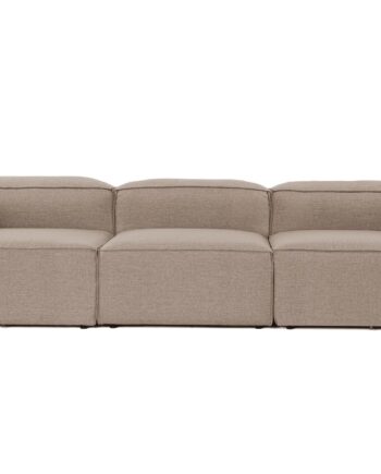 Nordvärk Fora   Pers  Sofa Brun Hør Og Plast