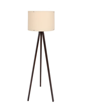 Nordvärk 101 Gulvlampe Polypropylen Og Brun Mdf