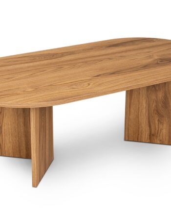 Nordvärk Lute Sofabord  Oval Natur Melamin  120x40