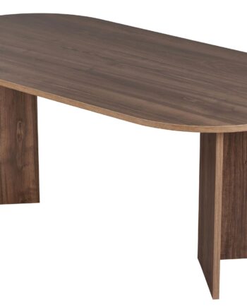Nordvärk Sablin Spisebord  Oval Brun Venezia Valnød Melamin  180x90