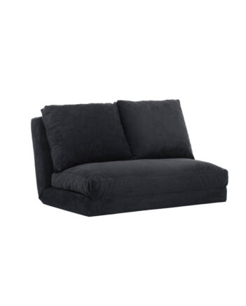 Nordvärk Taida   Pers  Sovesofa Sort Polyester Stof