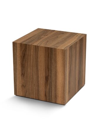 Nordvärk Walnut Sidebord  Kvadratisk Valnød Melamin  45x45