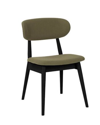 Pbj Designhouse Pbj Alius Spisebordsstol Lakeret Sort Eg Stof : Erling Christensen Møbler  : Erling Christensen Møbler