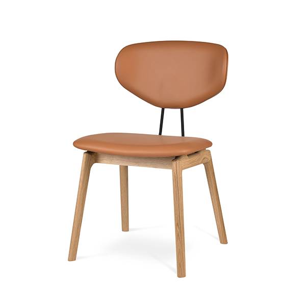 Pbj Designhouse Pbj Filo Spisebordsstol Lakeret Lys Eg Stof : Erling Christensen Møbler : Erling Christensen Møbler