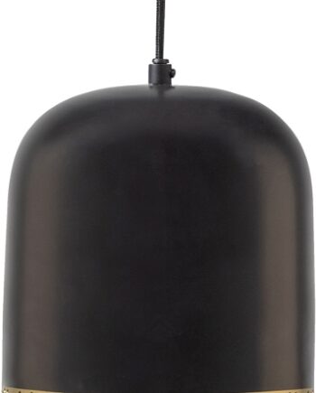 Pendel- Hængelampe Woood Exclusive Tirsa Sort Messing ø20ã H36 Cm