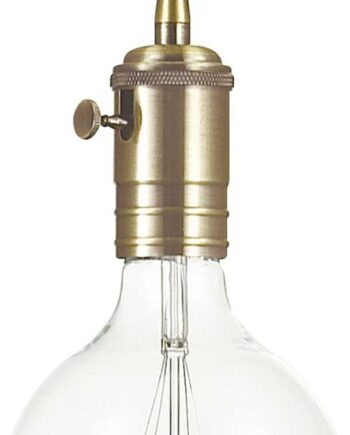 Pendel Lampe Ideal Lux Doc ø100 H145-2235 Mm Brændt Sort Metal E27