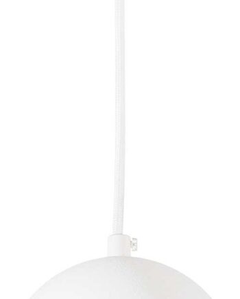 Pendel Lampe Ideal Lux Mr Jack  Hvid Metal  ø110     160-2250 Mm  Inkl  Led-pære