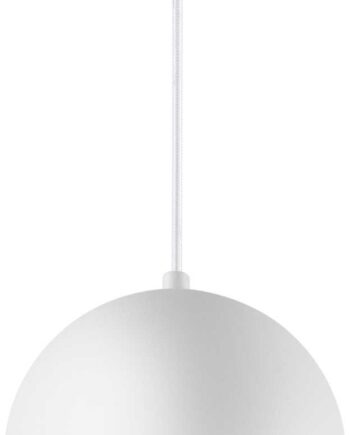 Pendel Lampe Ideal Lux Mr Jack Hvid ø150 Mm   200 2290 Mm   Metal Loftslampe