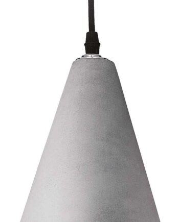 Pendel Lampe Ideal Lux Oil ø150 Mm Beton Sort Justerbar 260 2350 Mm E27