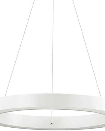 Pendel Lampe Ideal Lux Oracle 31w Led 2850 Lm Hvid ø50 Cm Justerbar