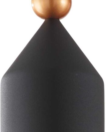 Pendel Lampe Ideal Lux Triade Grå Sort ø155 Mm H520-1925 Mm