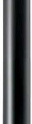 Pendel Lampe Ideal Lux Ultrathin ø30   H600-2550 Mm Integreret Led Sort