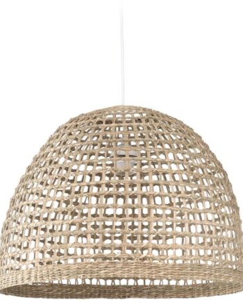 Pendellampe Kave Home Cynara   Håndvævet Rattan Lampeskærm ø49 Cm Natur