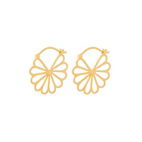 Pernille Corydon Bellis Earrings Forgyldt  : Erling Christensen Møbler