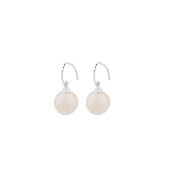 Pernille Corydon Lagoon Earhooks 10 Mm Sølv : Erling Christensen Møbler