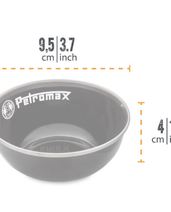 Petromax Skål 160 Ml  Sort    Stk