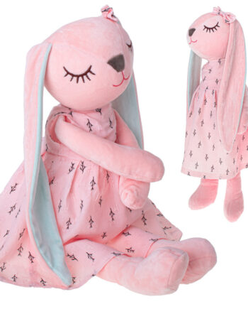 Plys Maskot Kanin Lyserød 52cm