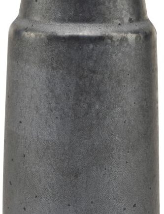 Porcelænsflaske House Doctor Pion ø7     H18 Cm Sort Brun Med Reaktiv Glasur