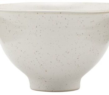 Porcelænskål House Doctor Pion ø14     H8   Cm Grå Hvid