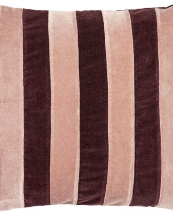 Pudebetræk Cozy Living Carla 45x45 Cm Multifarvet Bomuld Med Lodrette Striber