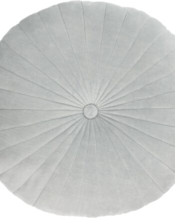 Pudebetræk Kave Home Brunetta Velvet Bomuld 35x35 Cm Lys Turkis Capitonné Vintage Industriel