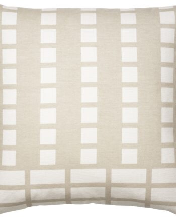 Pudebetræk Kristina Dam Contemporary Beige Off-white 100  Børstet Bomuld Oeko-tex Certificeret