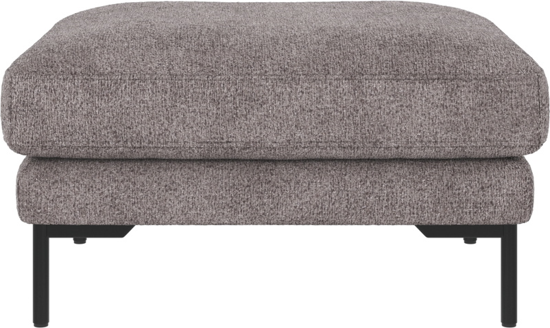 Puf Til Sofa Rowico Corwin Greg 18 Grå Sort Med Sort Metalstel 16 Cm Ben