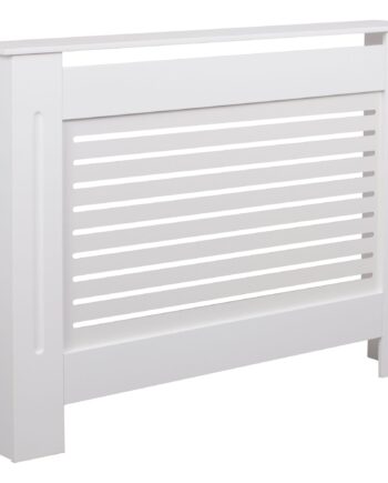 Radiatorskjuler  112   82   19 Cm  Hvid
