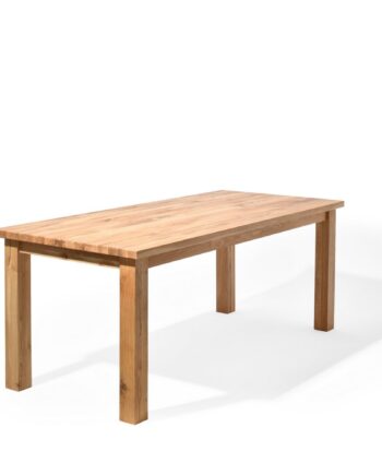 Rektangulært Sam Spisebord    Lige Kant Massivt Egetræ  Olieret  200x90