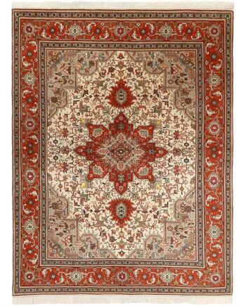 Reza ægte Tæppe Iran Tabriz 50 150   200 Cm : Erling Christensen Møbler  : Erling Christensen Møbler