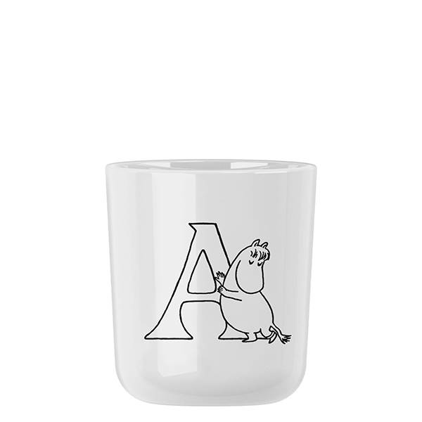 Rig-tig Moomin Abc Kop Moomin White : Erling Christensen Møbler
