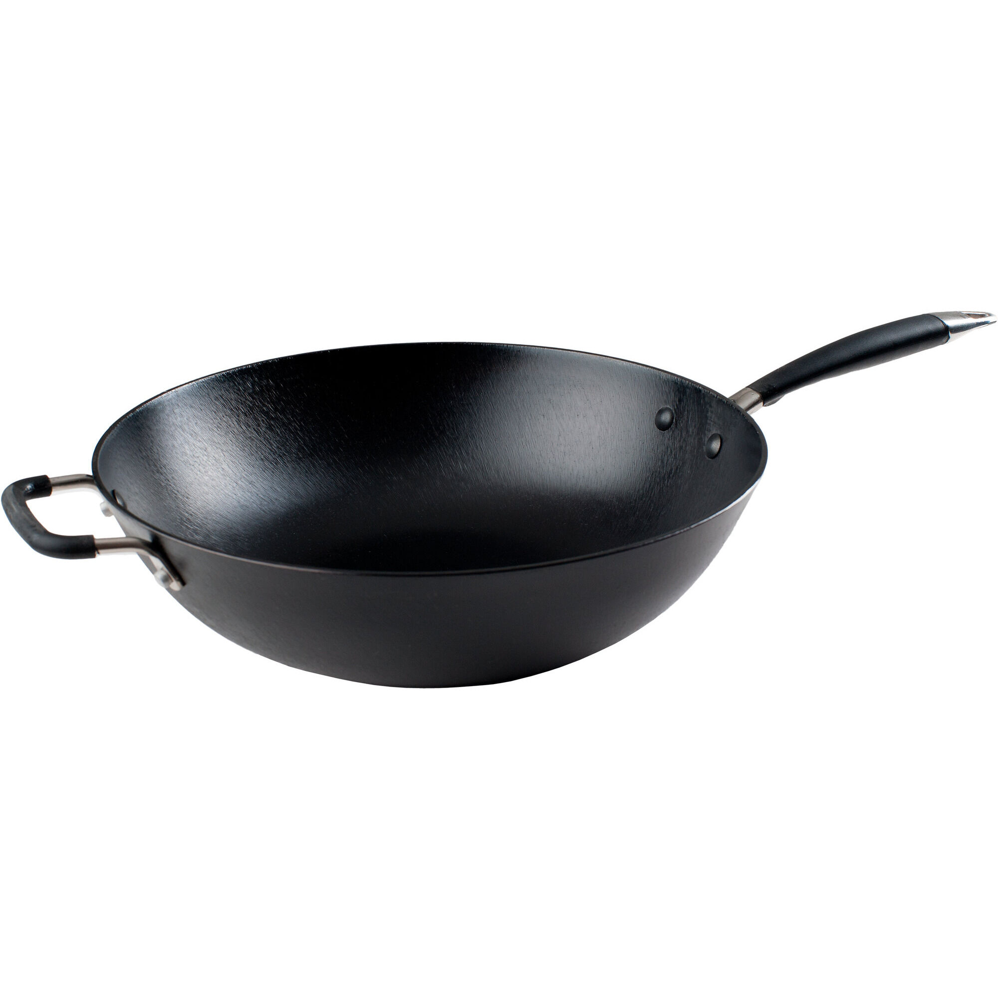 Ronneby Bruk Wokpande   Støbejern 34 Cm