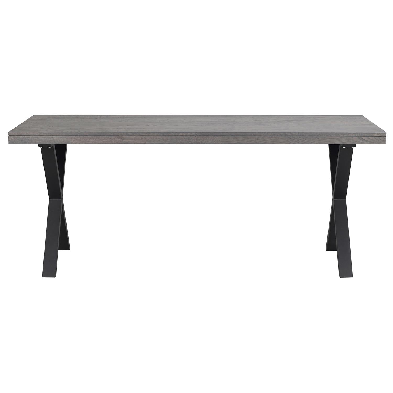 Rowico Brooklyn Spisebord Brun Træ Og Sort Metal 170x95