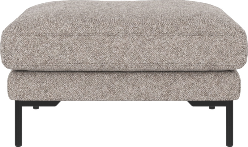 Rowico Corwin Skammel Puf Til Sofa Bobby   Grå Stof H45ã B84ã D64 Cm