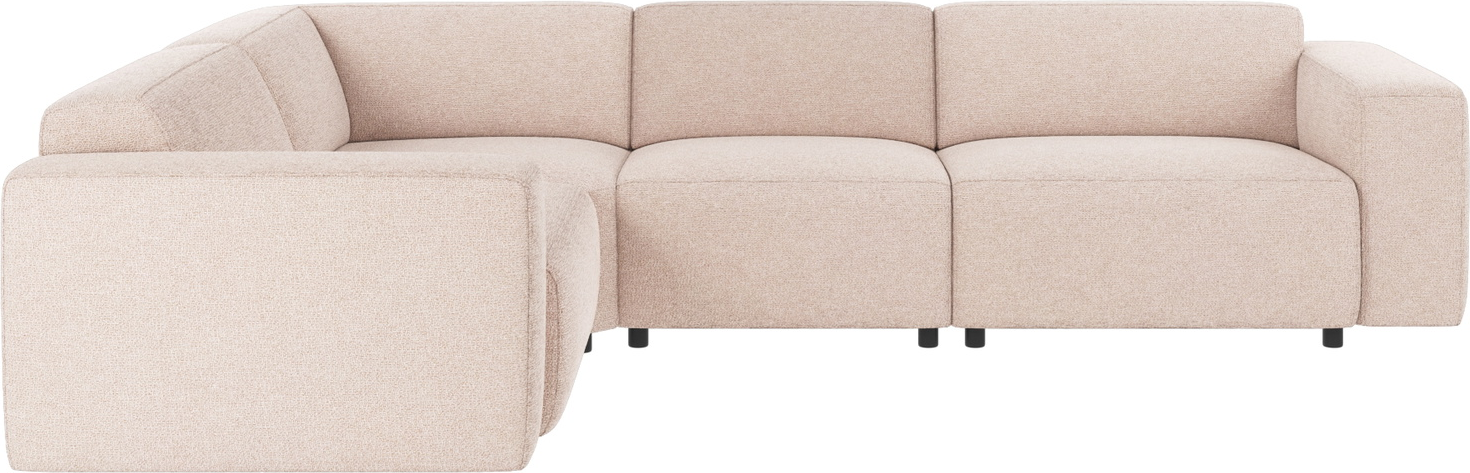 Rowico Hjørnesofa Willard Lysebeige Max 01-stof Modulsofa Med High Resilience Koldskum Og Nozag-fjedre