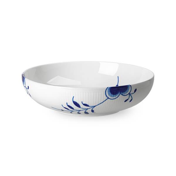 Royal Copenhagen Blå Mega Riflet Skål 28 Cm  : Erling Christensen Møbler