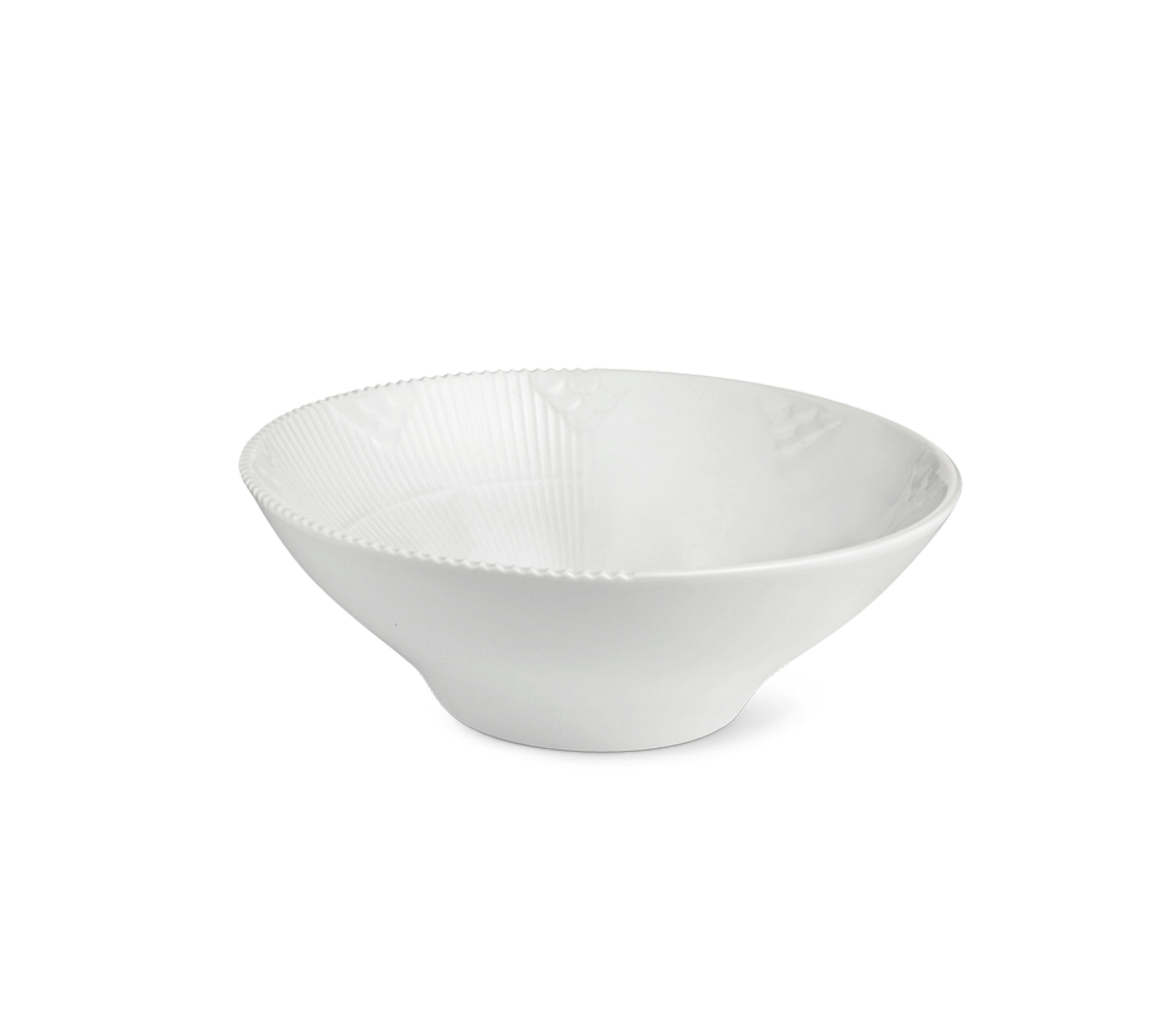 Royal Copenhagen Hvid Elements Skål  78 Cl  : Erling Christensen Møbler