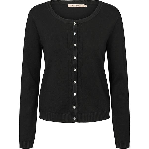 Rue De Femme Heloise Strikket Cardigan Black  : Erling Christensen Møbler