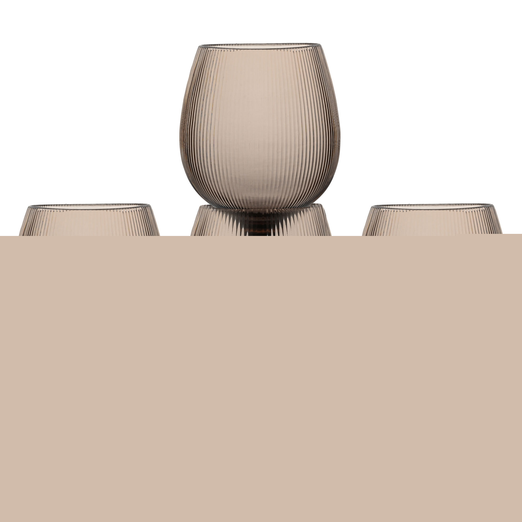 Sagaform Billi ølglas Brun Stk