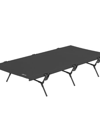 Sammenklappelig Feltseng Med Bæretaske 200   100   36 Cm Op Til 120 Kg Ekstra Bred Sort