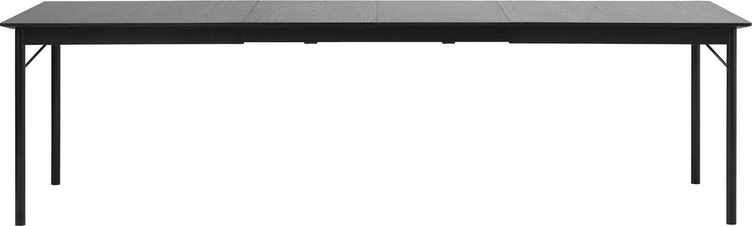 Savona Tillægsplade Nordique Design   Sort Egetræ 50       Cm Forlænger Spisebord