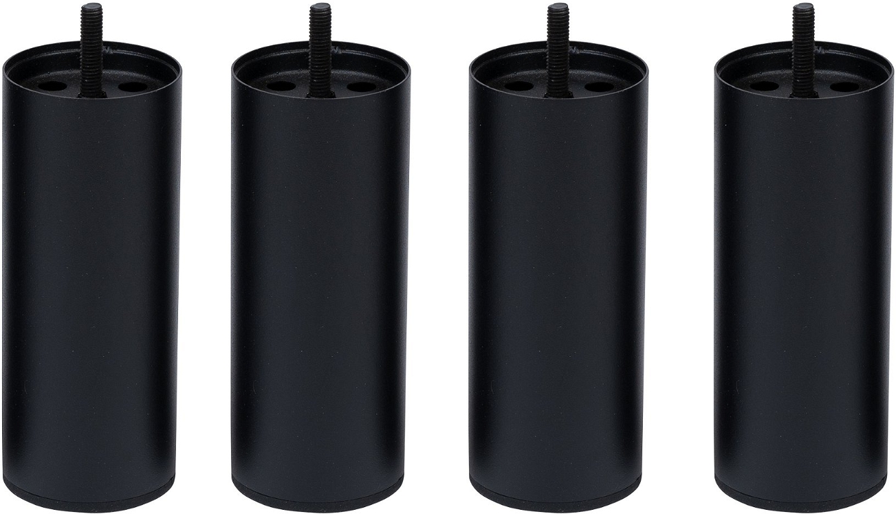 Sengeben Og Sofaben Nielsen Design Oscar   Sort   H15 Cm Pulverlakeret Metal